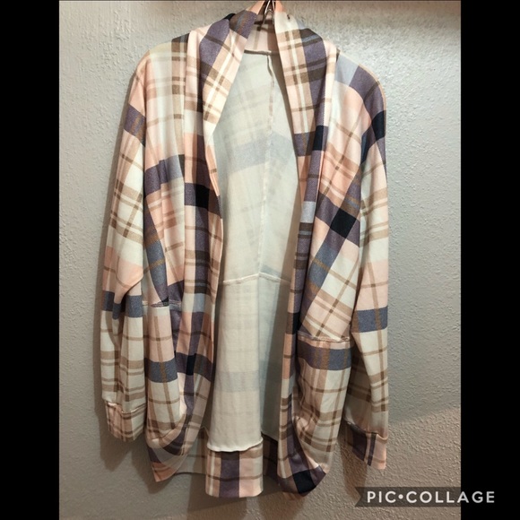Dont know? Sweaters - Plaid Cardigan